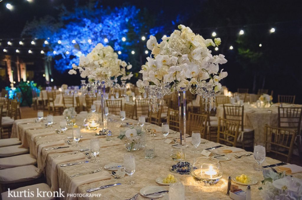 Beautiful and exquisite is this ballroom banquet at La Cantera Resort & Spa