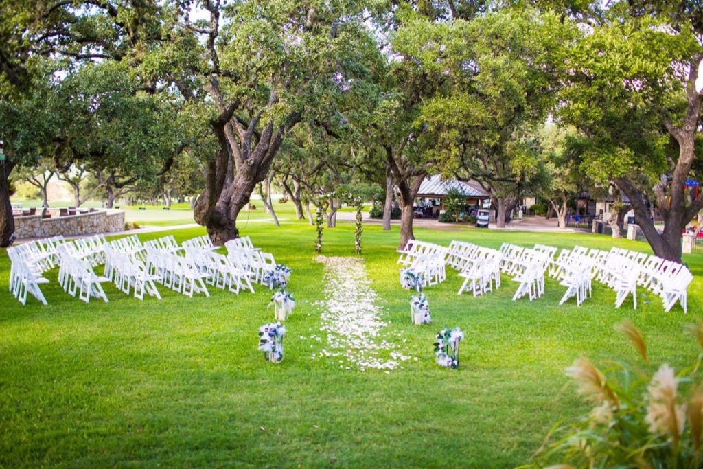 A wedding-to-be at The Fair Oaks Ranch Golf and Country Club