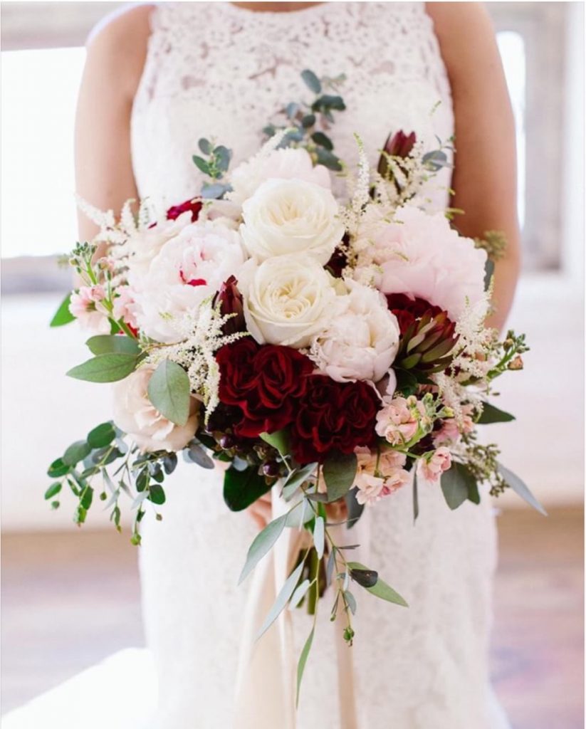A bridal Bouquet from Freesia Designs