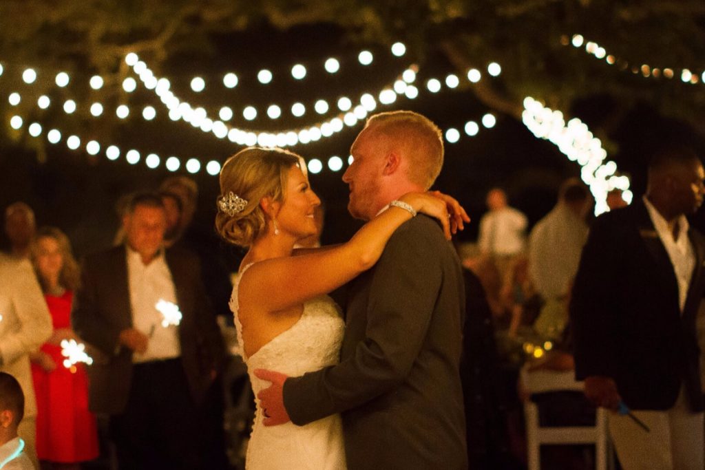 Groom and Bride share their first dance from Fair Oaks Ranch Golf and Country Club.