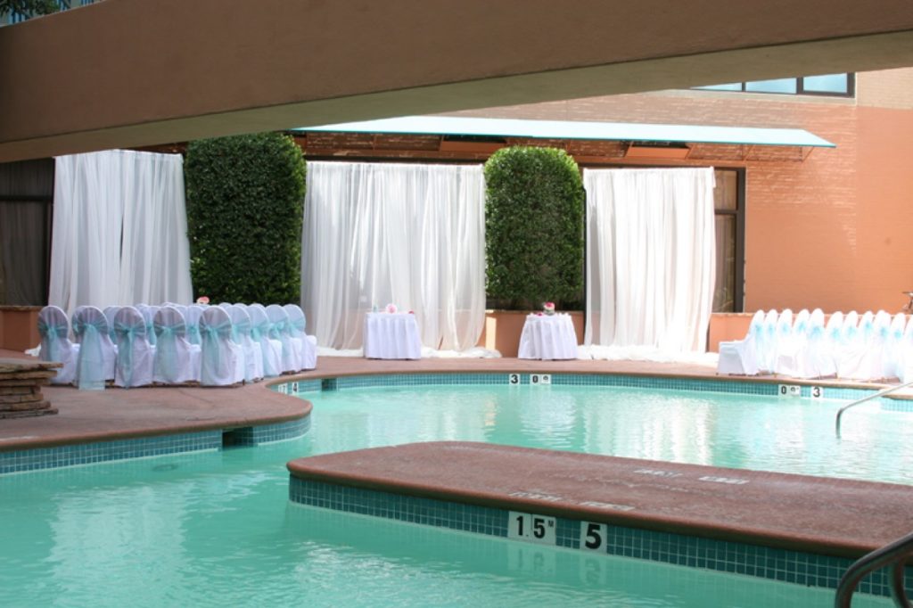 The pool at The Hilton San Antonio Airport is not your ordinary pool.