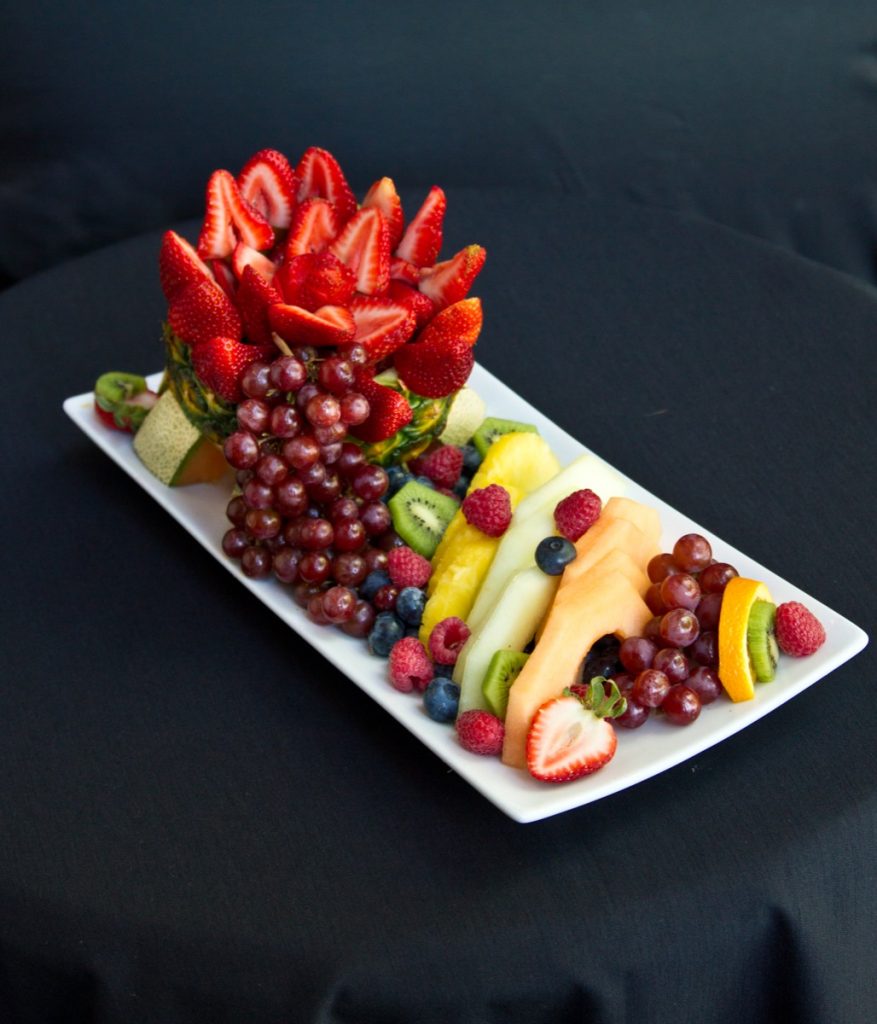 The food at The Hilton San Antonio Airport can be delicious, as this fruit mix demonstrates.