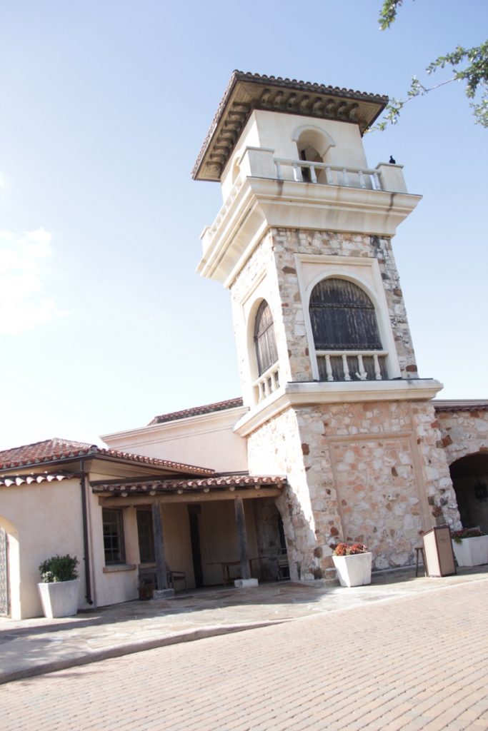 A tower at La Cantera Resort and Spa