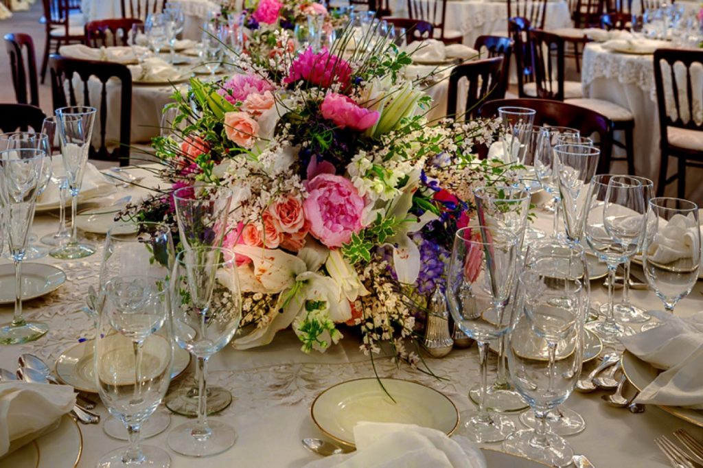 A Flair Florals centerpiece should enhance the table experience!