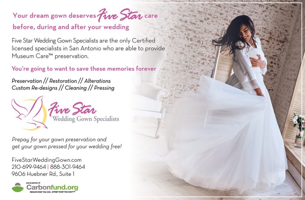 wait. This is an ad for Five Star Wedding Gown Specialists! Cool!