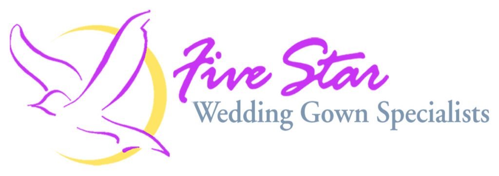 The logo for Five Star Wedding Gown Specialists.
