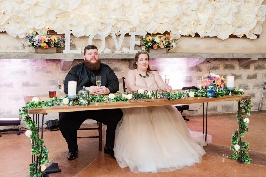 texas wildflower themed wedding in the texas hill country