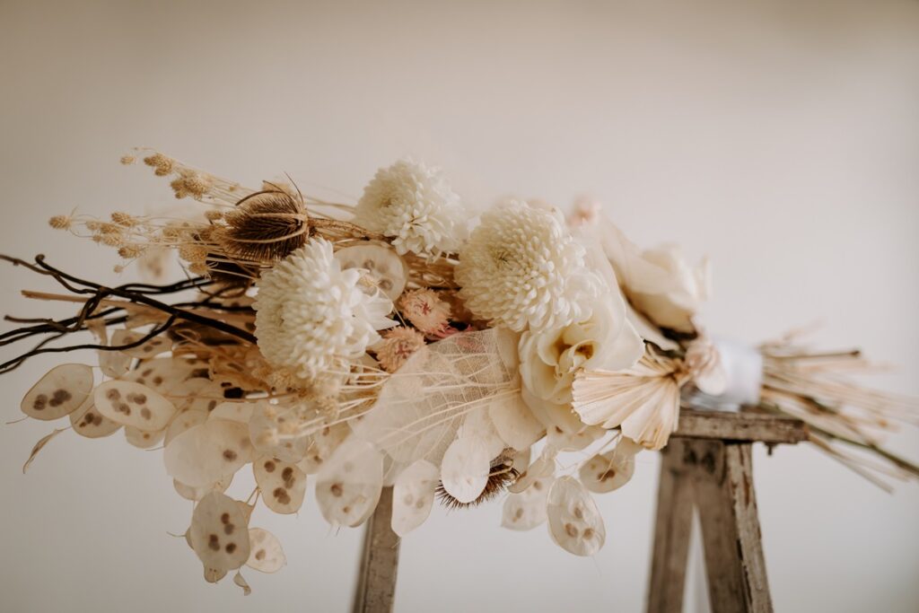 San Antonio florist dried flowers wedding inspiration
