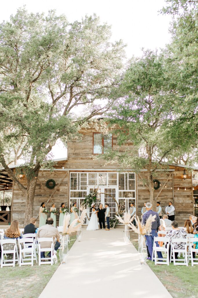 Jeannette and Caleb's Outdoor Wedding at Harper Hill Ranch