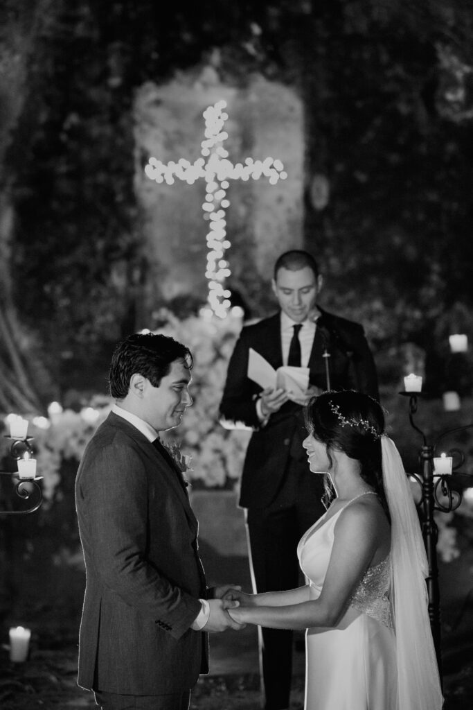 San Antonio Weddings couple, Raquel and Christian, destination wedding in the Mexican Jungle