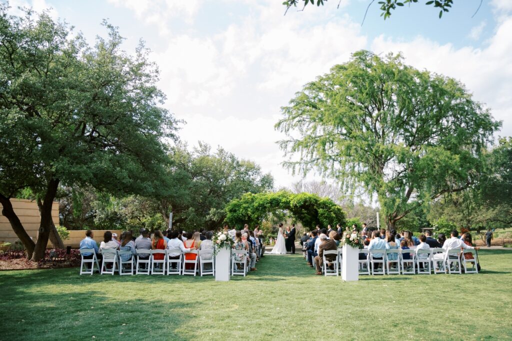 San Antonio botanical gardens wedding