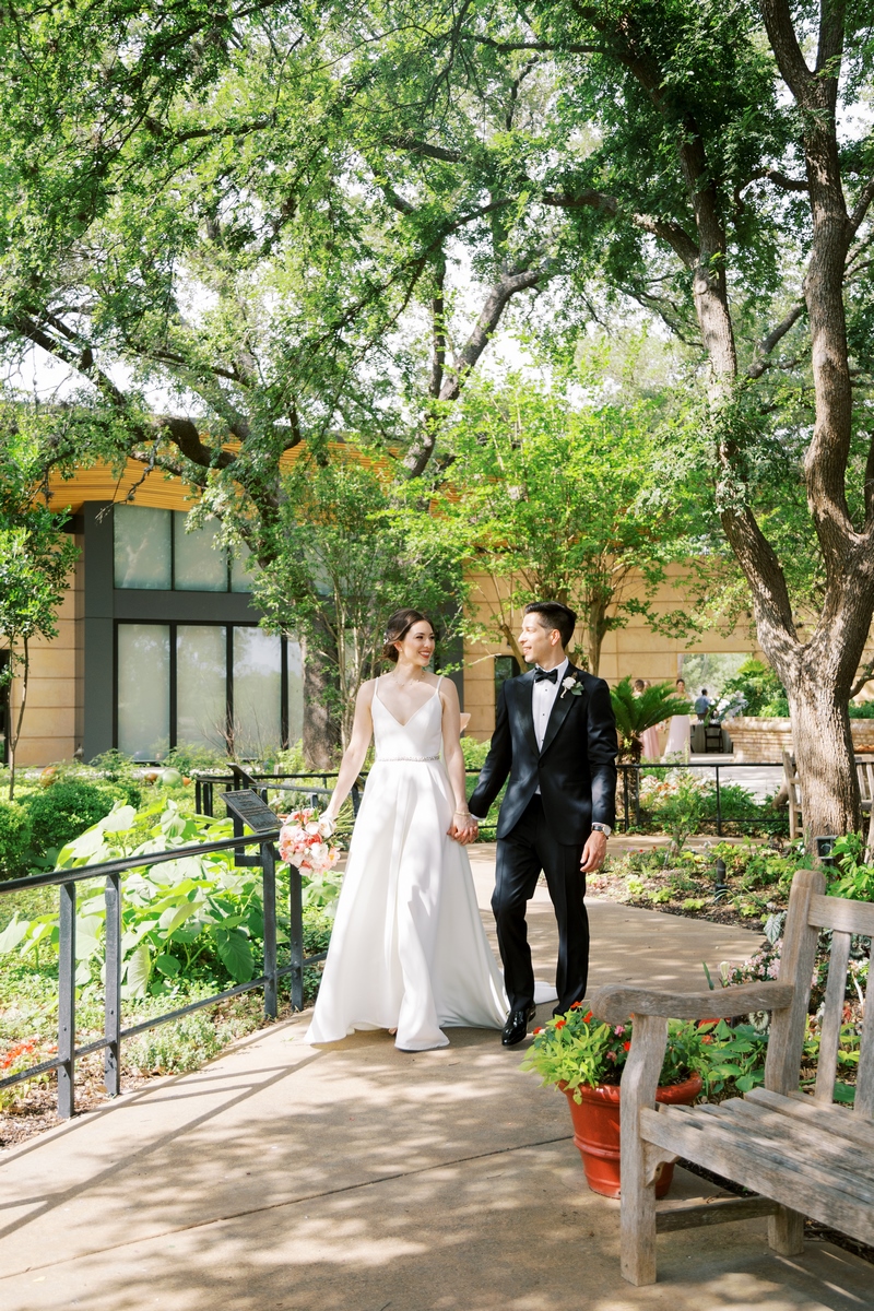 San Antonio botanical gardens wedding