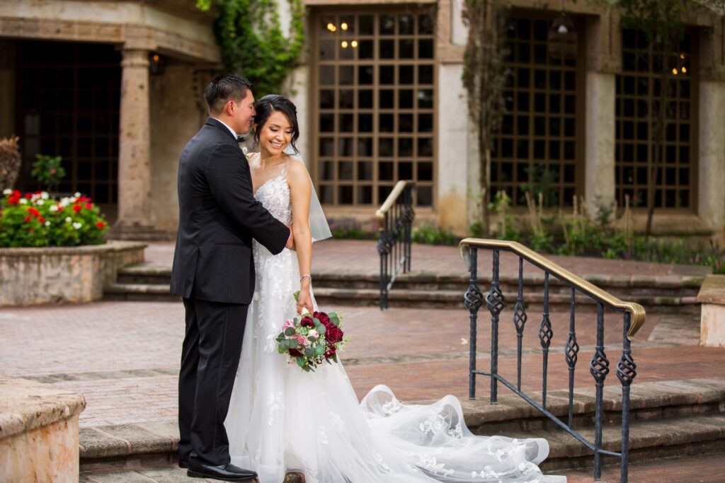 Melissa and AJ's elegant wedding at the Dominion Country Club in San Antonio, Texas