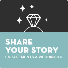 Share your engagement and wedding photos and story with San Antonio Weddings