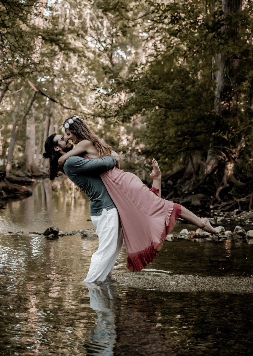 Chris and Carly's earth, wind and fire engagement in San Antonio, Texas