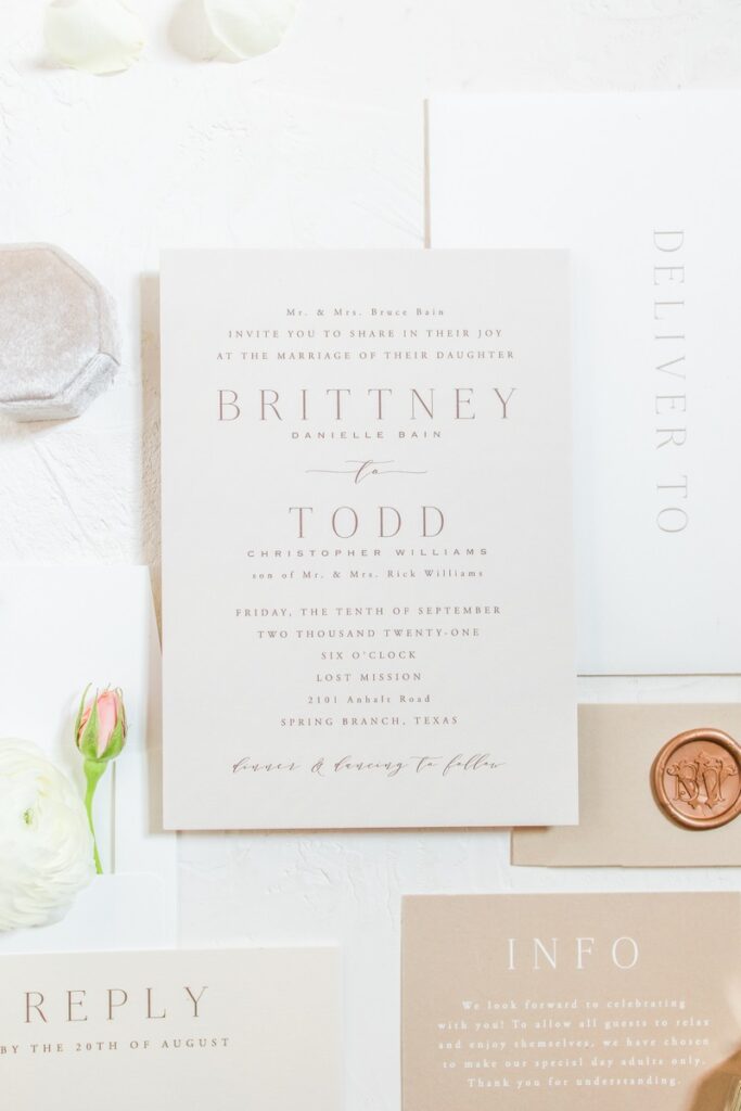 Brittney and Todd's Lost Mission Wedding