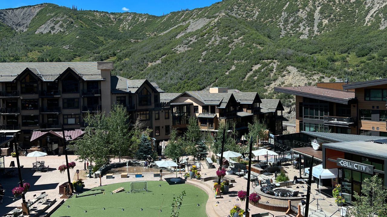 Snowmass Village in the summertime